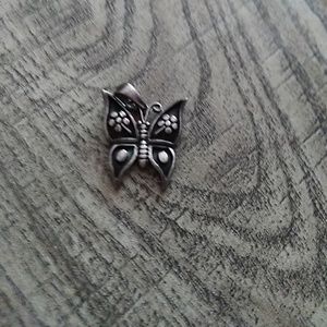 Sterling Silver Butterfly pendant graduation